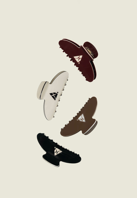 Hair Claw Clips (Rosewood)