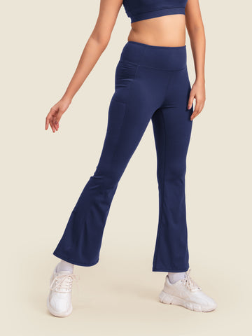 Lunara Bell Bottoms (Night Ocean)