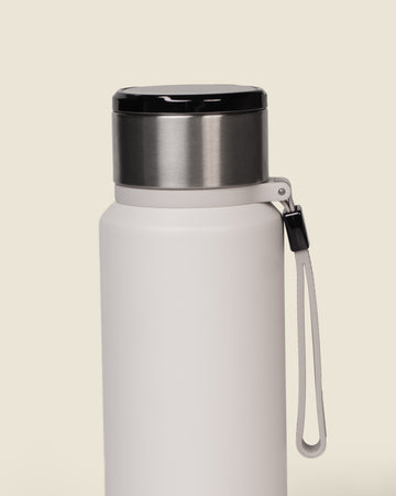 VACUUM BOTTLE (WHITE)