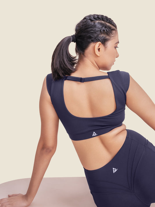Grace Sports Bra (Night Ocean)
