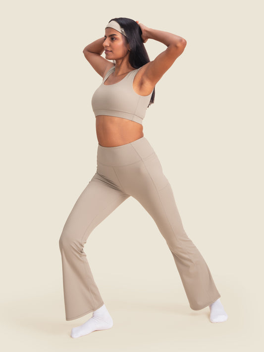 Lunara Bell Bottoms (Sand)