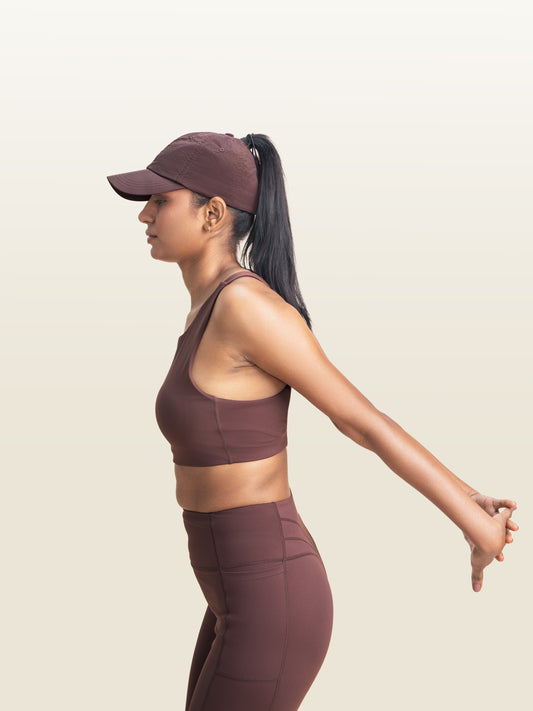 Luna Rise Sports Bra (Soil)