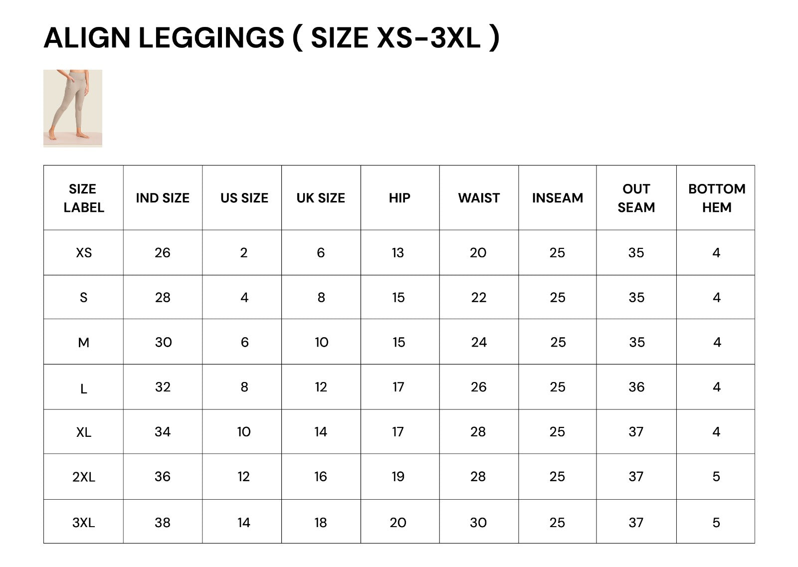WOMEN ALIGN LEGGINGS