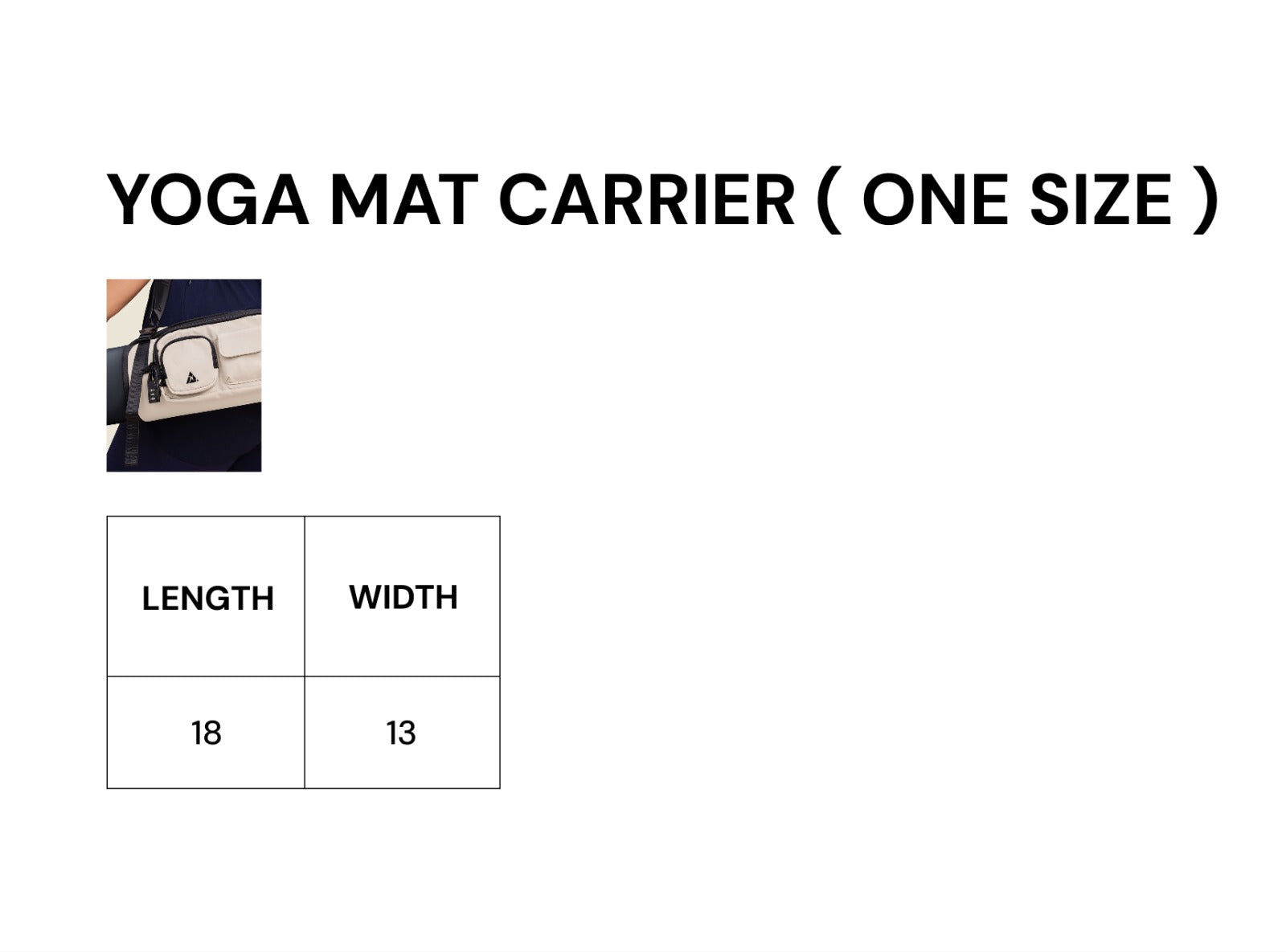 YOGA MAT CARRIER